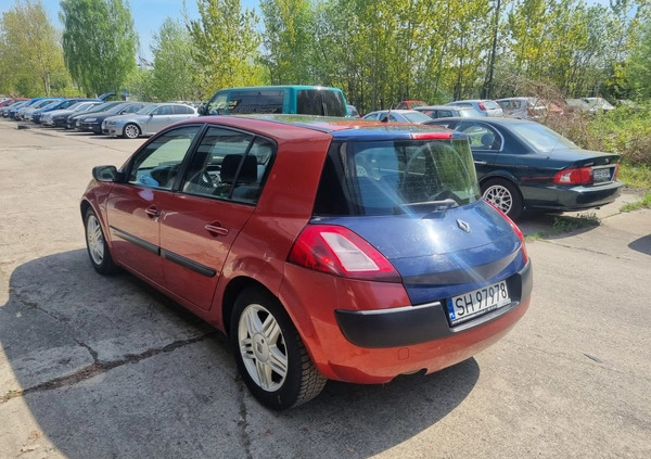 Renault Megane cena 3999 przebieg: 270000, rok produkcji 2004 z Lidzbark małe 79